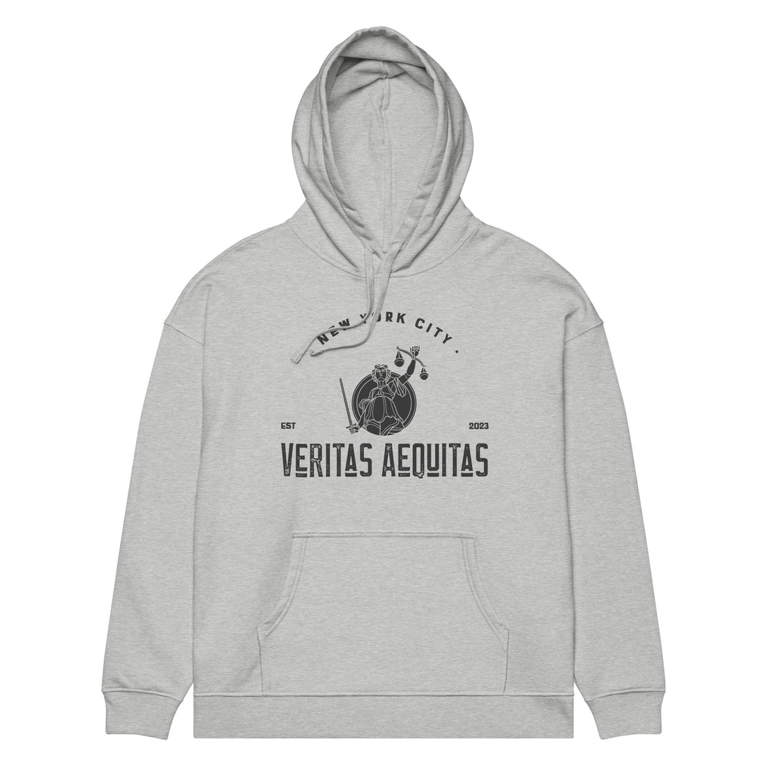 European Size Drop-shoulder Sleeve Casual Sports Hoodie Sweater